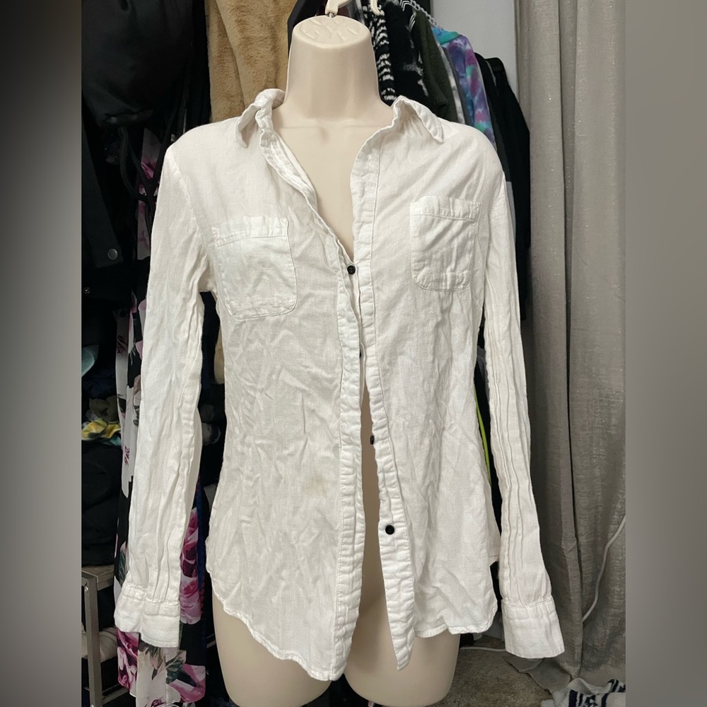 Wet Seal White Button Down